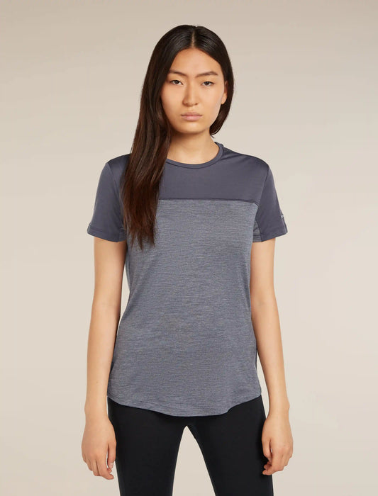Women's Merino Blend 125 Cool-Lite™ Sphere Short Sleeve T-Shirt Colour Block