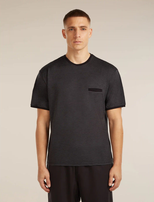 Unisex Merino 150 Short Sleeve Tee Stripe