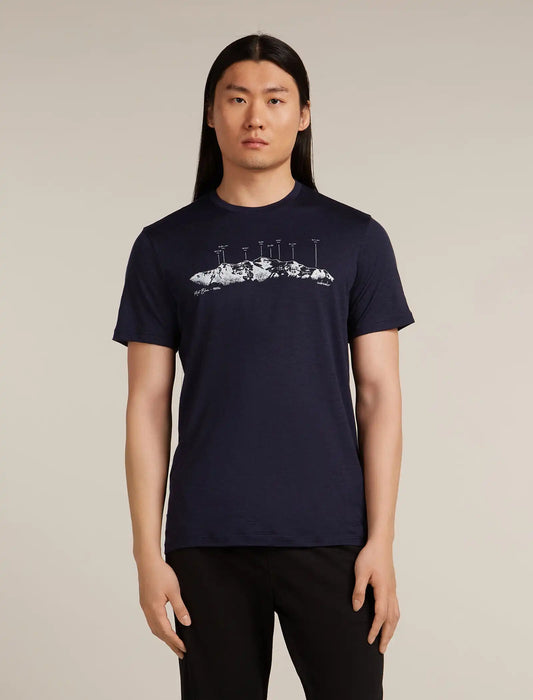 Men's Merino 150 Tech Lite Short Sleeve T-Shirt The Peaks
