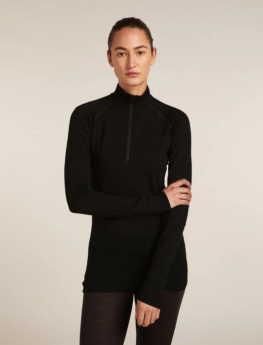 Women's Merino 200 ZoneKnit™ Long Sleeve Half Zip Thermal Top