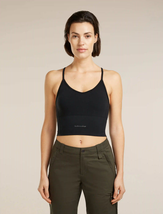 Women's Merino Blend 260 Seamless Rib Strappy Tank
