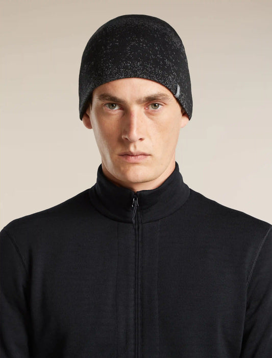 Unisex Merino 260 Oasis Vertex Reversible Beanie Chillwave