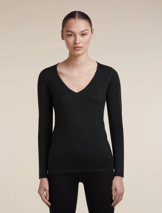 Women's Merino 200 Oasis Long Sleeve Thermal V Neck
