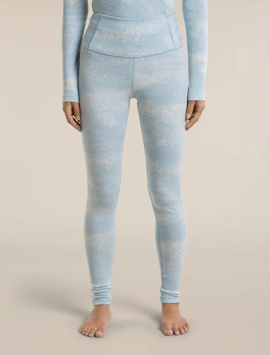 Women's Merino 260 Oasis Vertex High Rise Thermal Leggings Chillwave