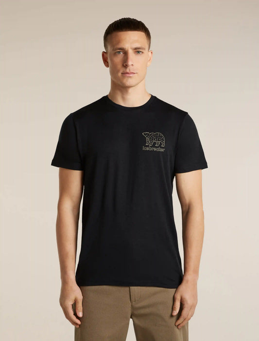 Men's Merino 150 Tech Lite Short Sleeve Tee Forest Footsteps