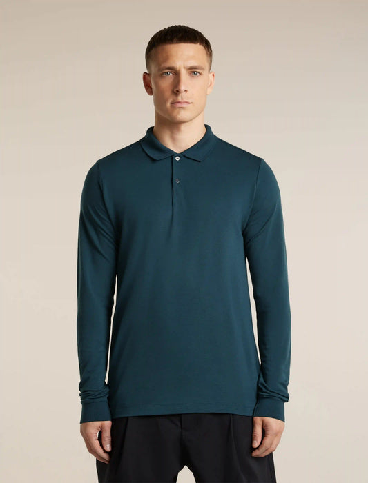 Men's 15.5 MerinoFine™ Pique Long Sleeve Polo