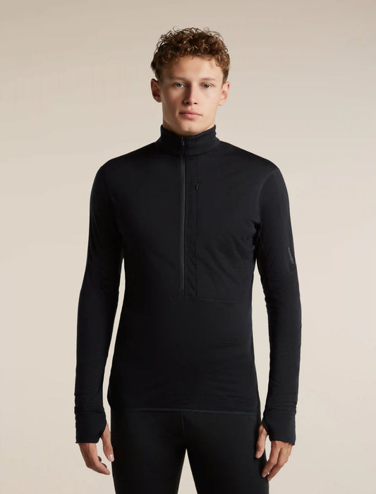 Men's Merino Blend 200 RealFleece™ Descender Long Sleeve Half Zip