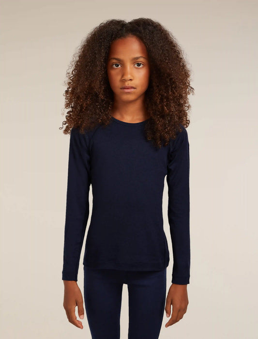 Kids’ Merino 200 Oasis Long Sleeve Crewe Thermal Top