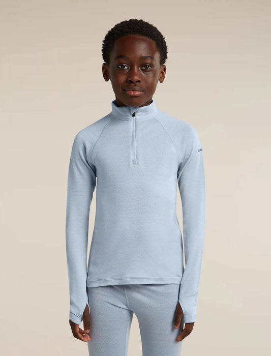Kids' Merino 260 Oasis Long Sleeve Thermal Half Zip