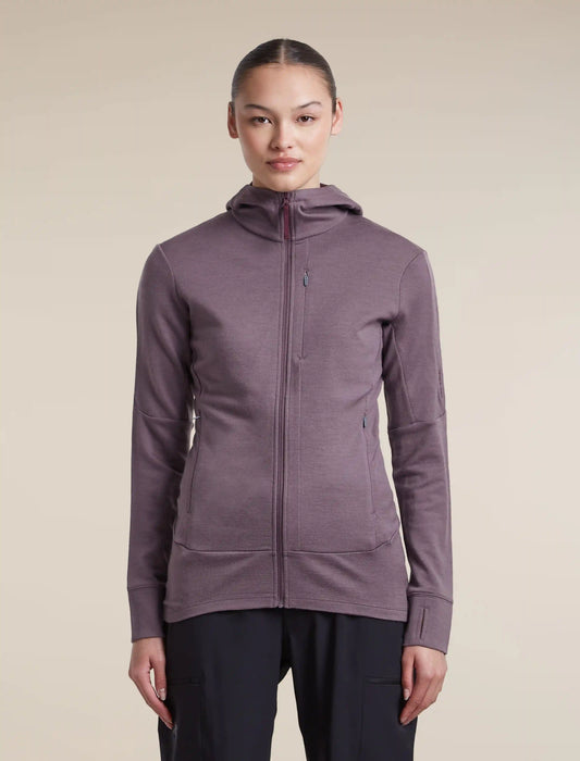 Women's Merino 260 Quantum Long Sleeve Zip Hoodie
