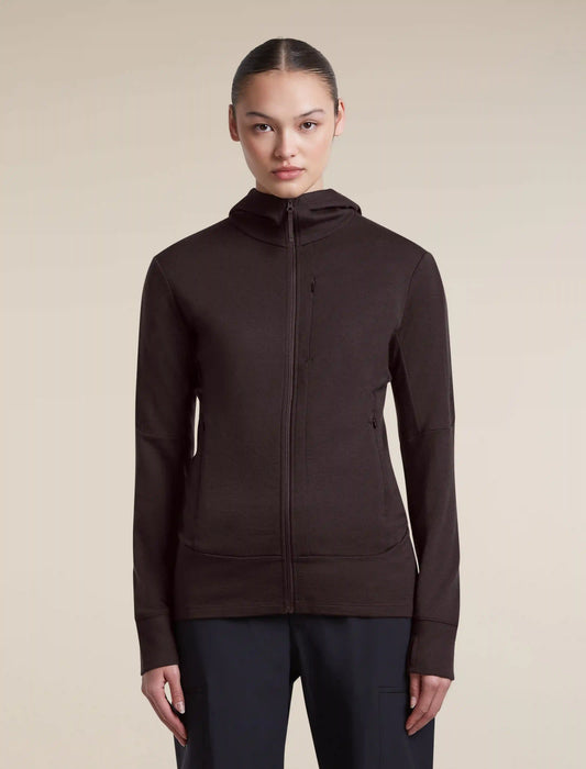 Women's Merino 260 Quantum Long Sleeve Zip Hoodie
